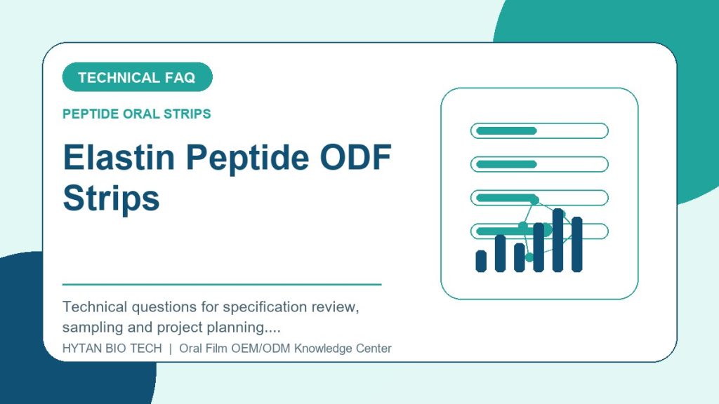 Elastin Peptide ODF Strips: Frequently Asked Technical Questions - peptide oral strips OEM knowledge article image