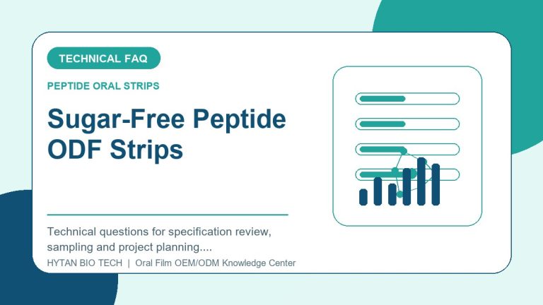 Sugar-Free Peptide ODF Strips: Frequently Asked Technical Questions - peptide oral strips OEM knowledge article image