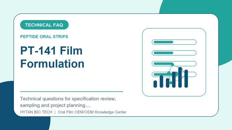 PT-141 Film Formulation Research: Frequently Asked Technical Questions - peptide oral strips OEM knowledge article image