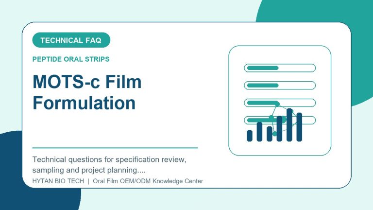 MOTS-c Film Formulation Research: Frequently Asked Technical Questions - peptide oral strips OEM knowledge article image