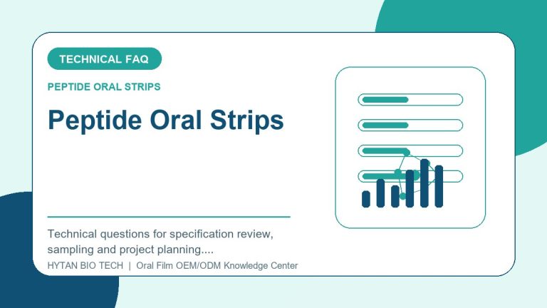 Peptide Oral Strips: Frequently Asked Technical Questions - peptide oral strips OEM knowledge article image