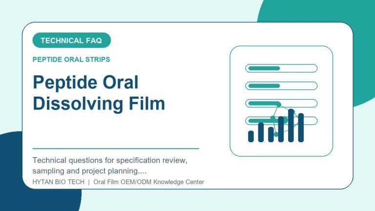 Peptide Oral Dissolving Film: Frequently Asked Technical Questions - peptide oral strips OEM knowledge article image