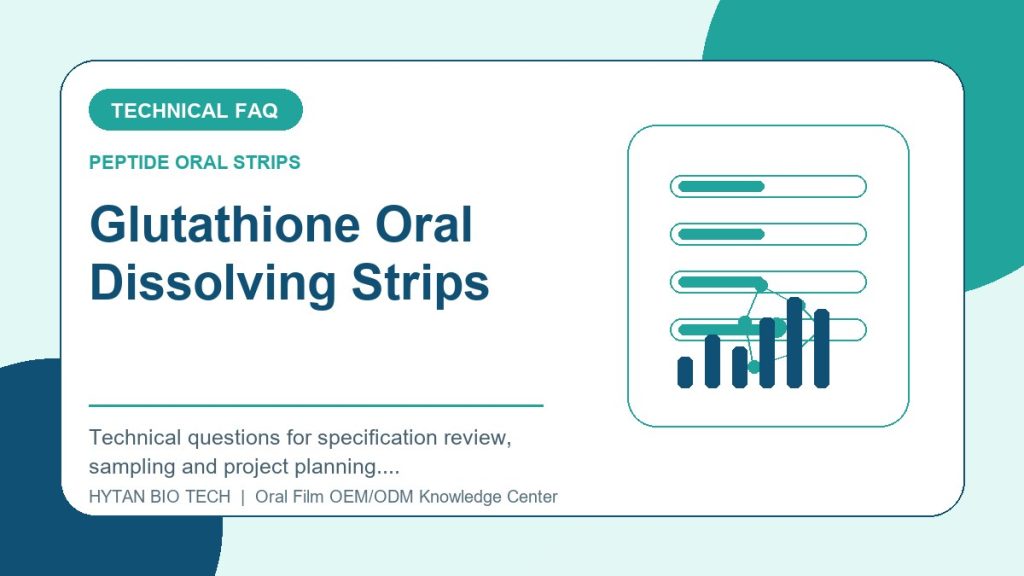 Glutathione Oral Dissolving Strips: Frequently Asked Technical Questions - peptide oral strips OEM knowledge article image